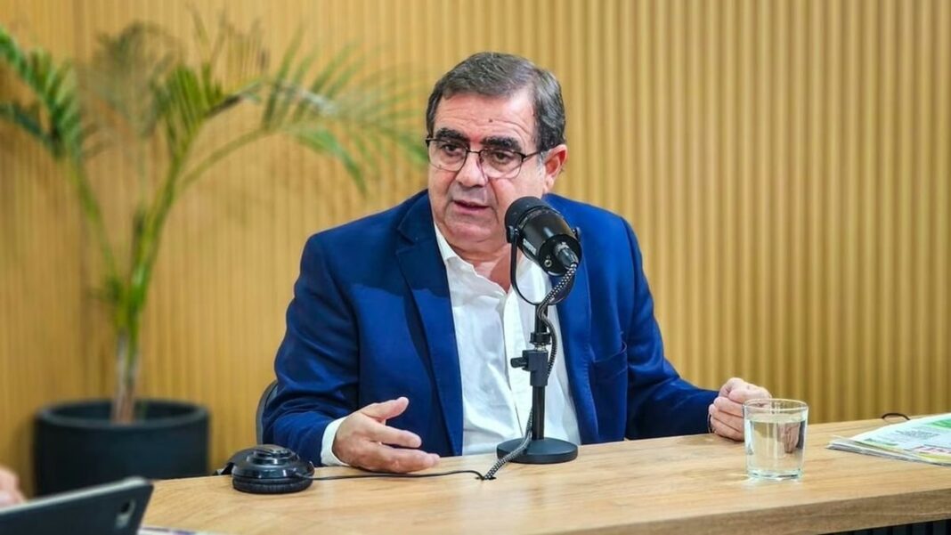 Fernando Jalil, presidente de YMAD, durante una entrevista