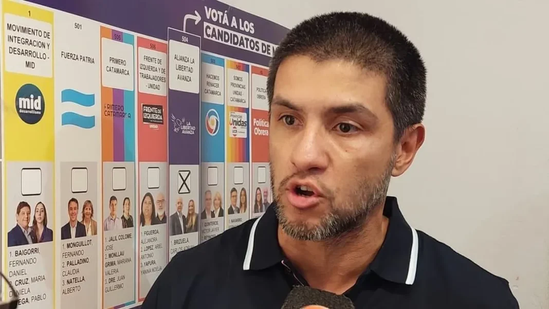 Diego Figueroa, concejal de La Libertad Avanza