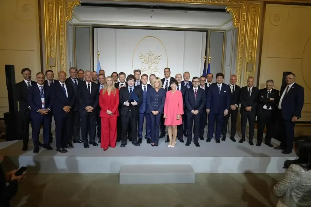 Reunión de funcionarios nacionales y gobernadores en el marco del Argentina Week en París