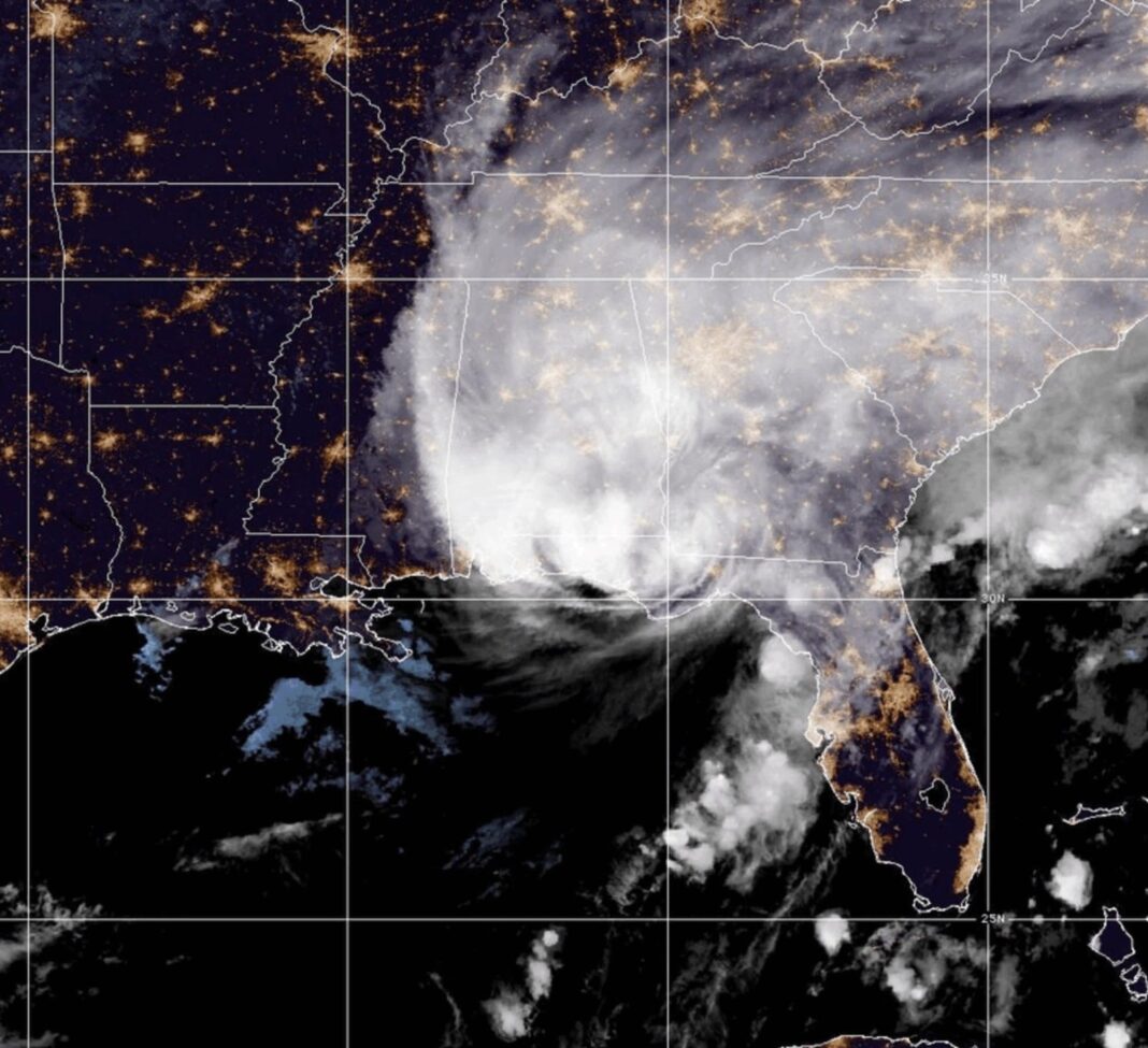 Imagen de los daños causados por el huracán Isaías en Florida