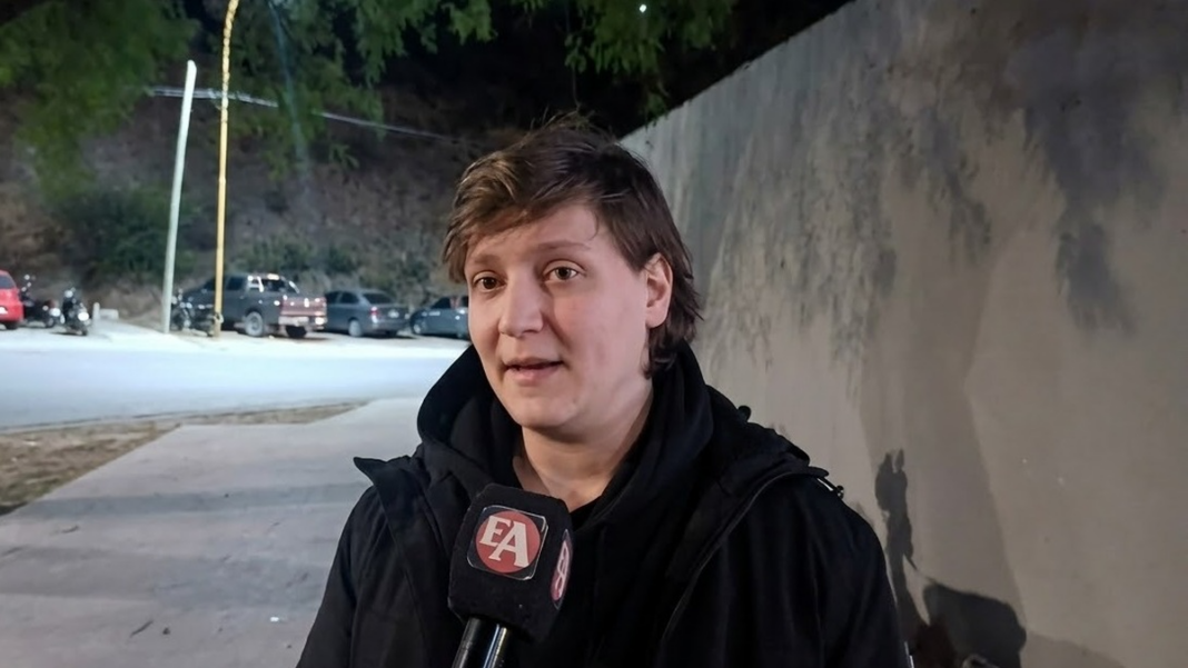 Iñaki Gutiérrez durante su visita a Catamarca