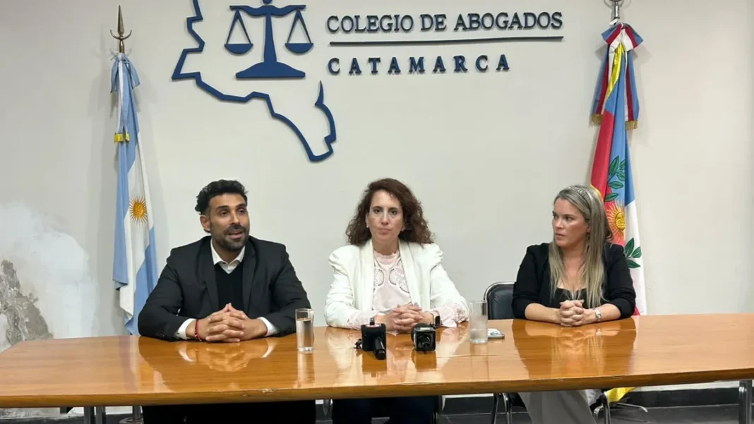 Itatí Demarchi durante la presentación de su candidatura al Consejo de la Magistratura de la Nación