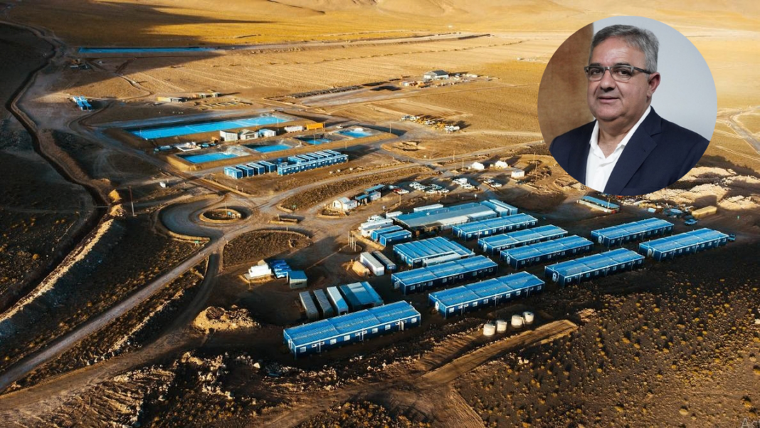 Gobernador Raúl Jalil en la inauguración de la Planta II de Sal de Oro de POSCO