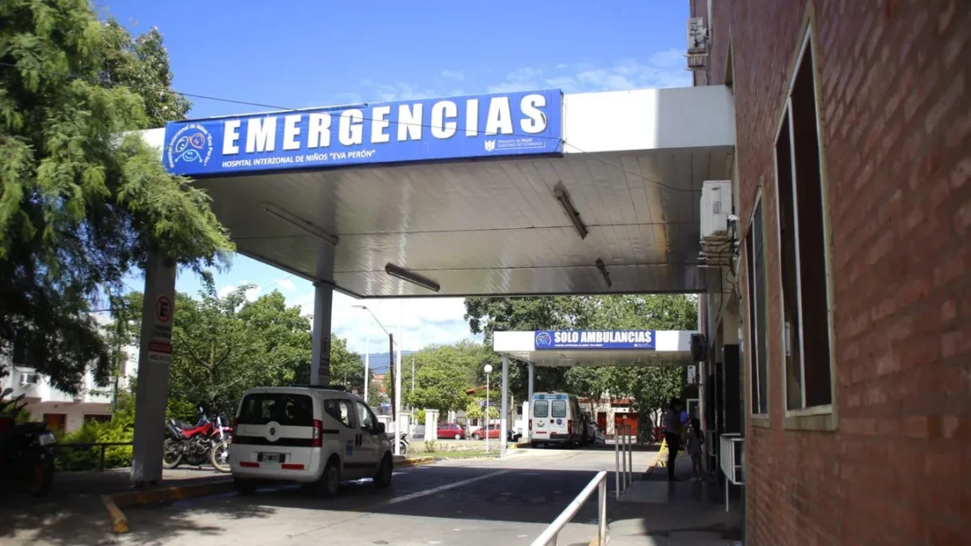 Hospital Interzonal de Niños Eva Perón, donde permaneció internado el niño de 10 años de Fiambalá