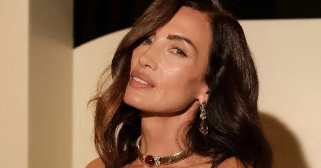 Nieves Álvarez durante una entrevista con la revista Elle