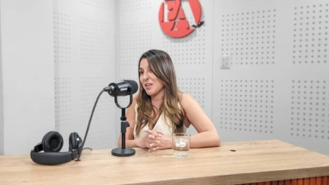 Ministra Daiana Roldán durante la Feria Internacional de Turismo