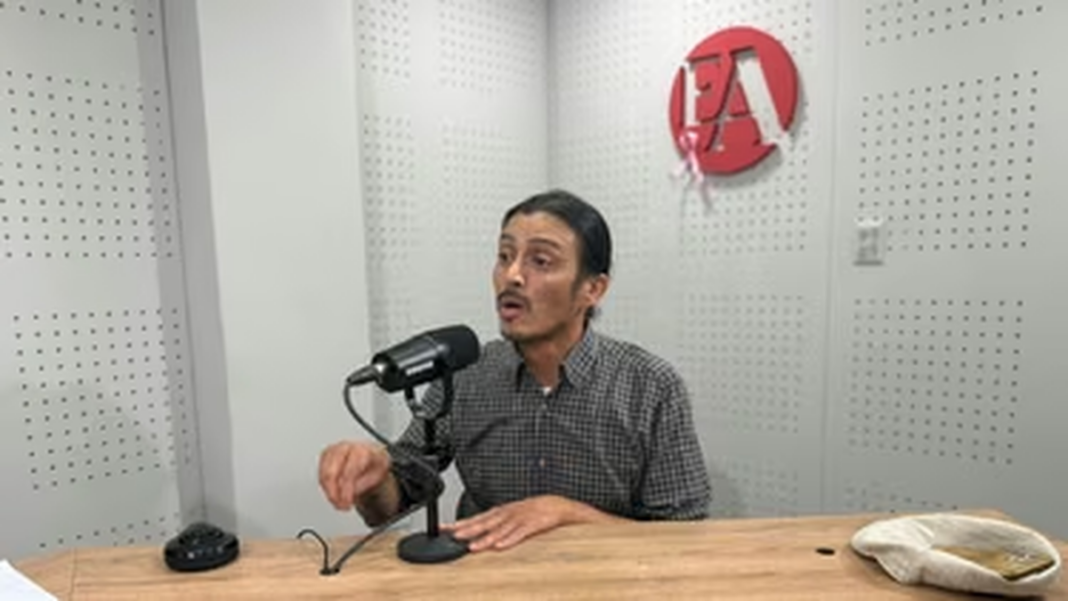 Pedro Saracho, referente del Frente de Izquierda y los Trabajadores