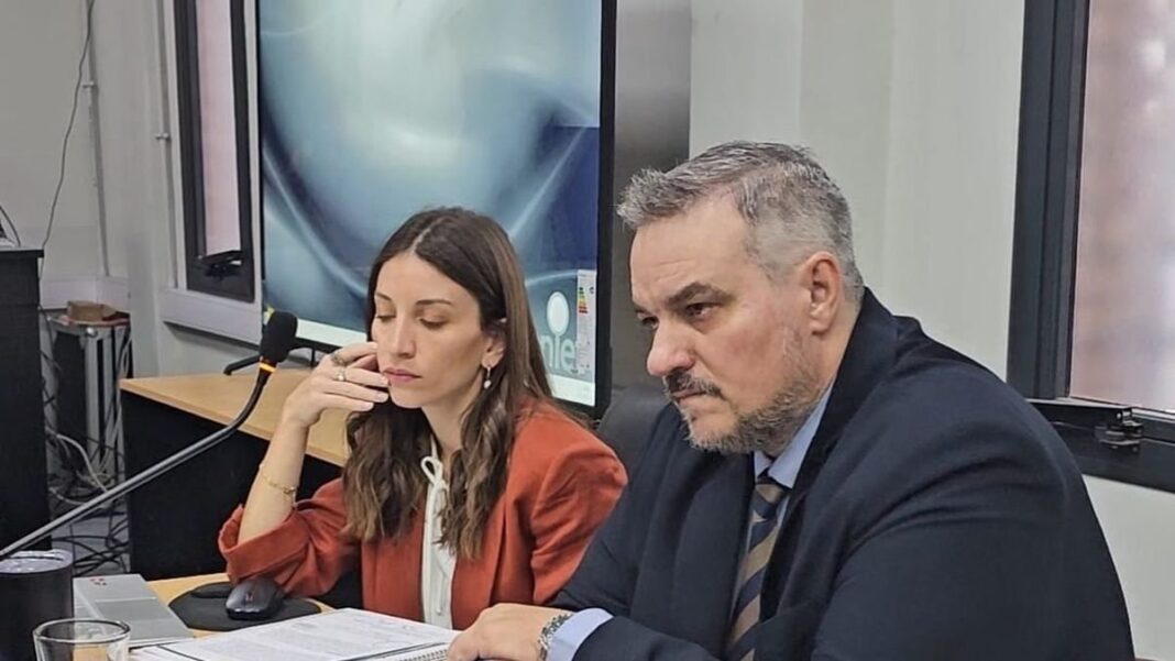 Tribunal de la Cámara Penal N° 3 de Catamarca durante el juicio contra Felipe Sastre Collado