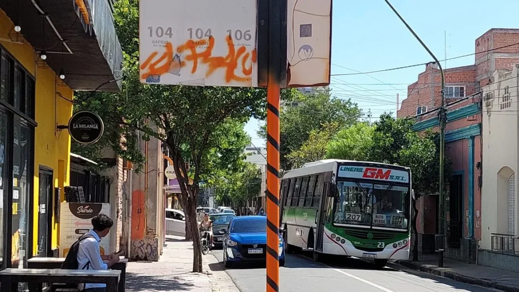 Colectivos de transporte público en Catamarca