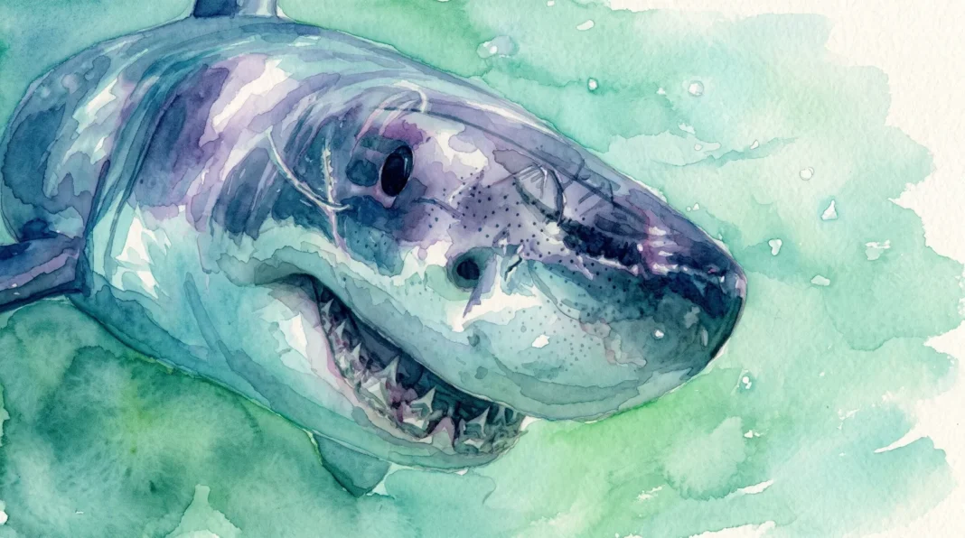 Christopher Stefanou, youtuber conocido como LISHARKMAN, en un video de pesca de tiburones